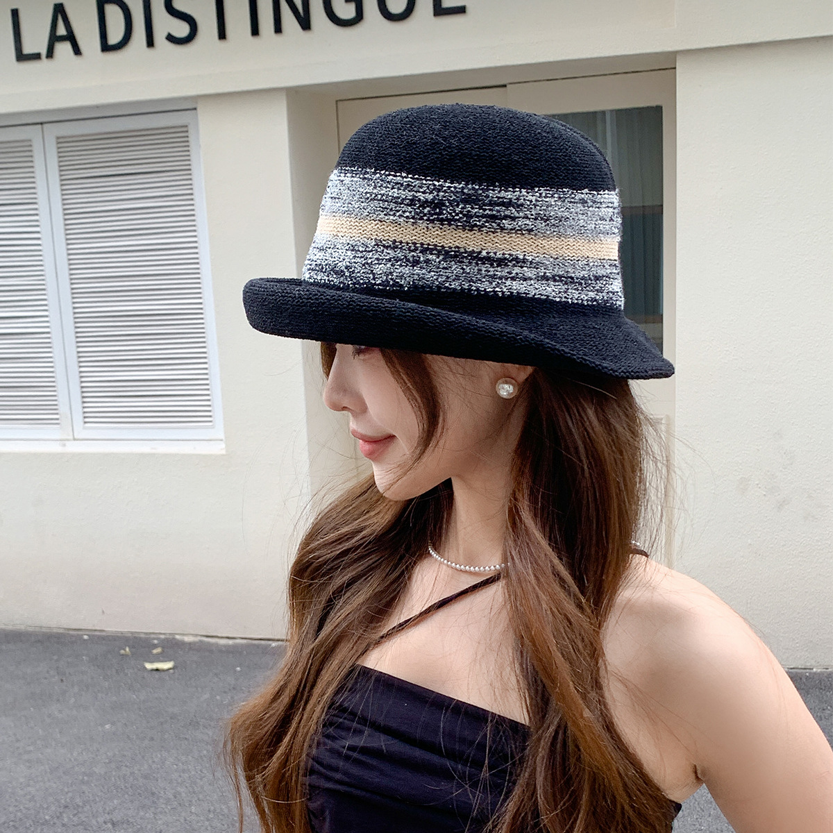 Fedora Hat Wool - Straw Fedora Hat Bowler hat Short