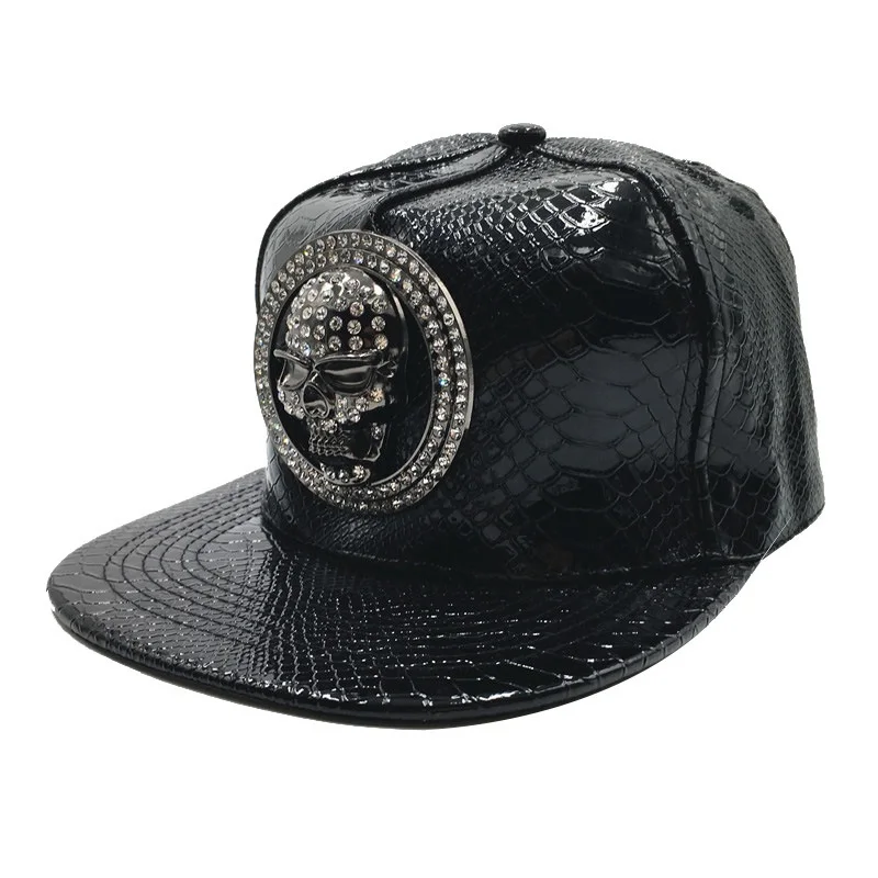 Baseball Cap Structured - Brand Oohmy Men Women PU Leather