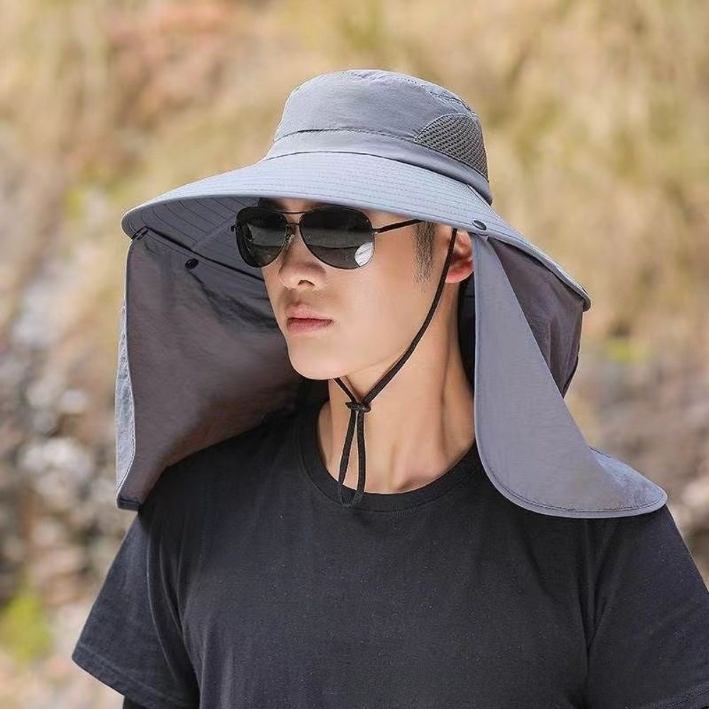 Fashion Cloth Men Sun Hat Big  - Visor Sun Hat 评论和价格
