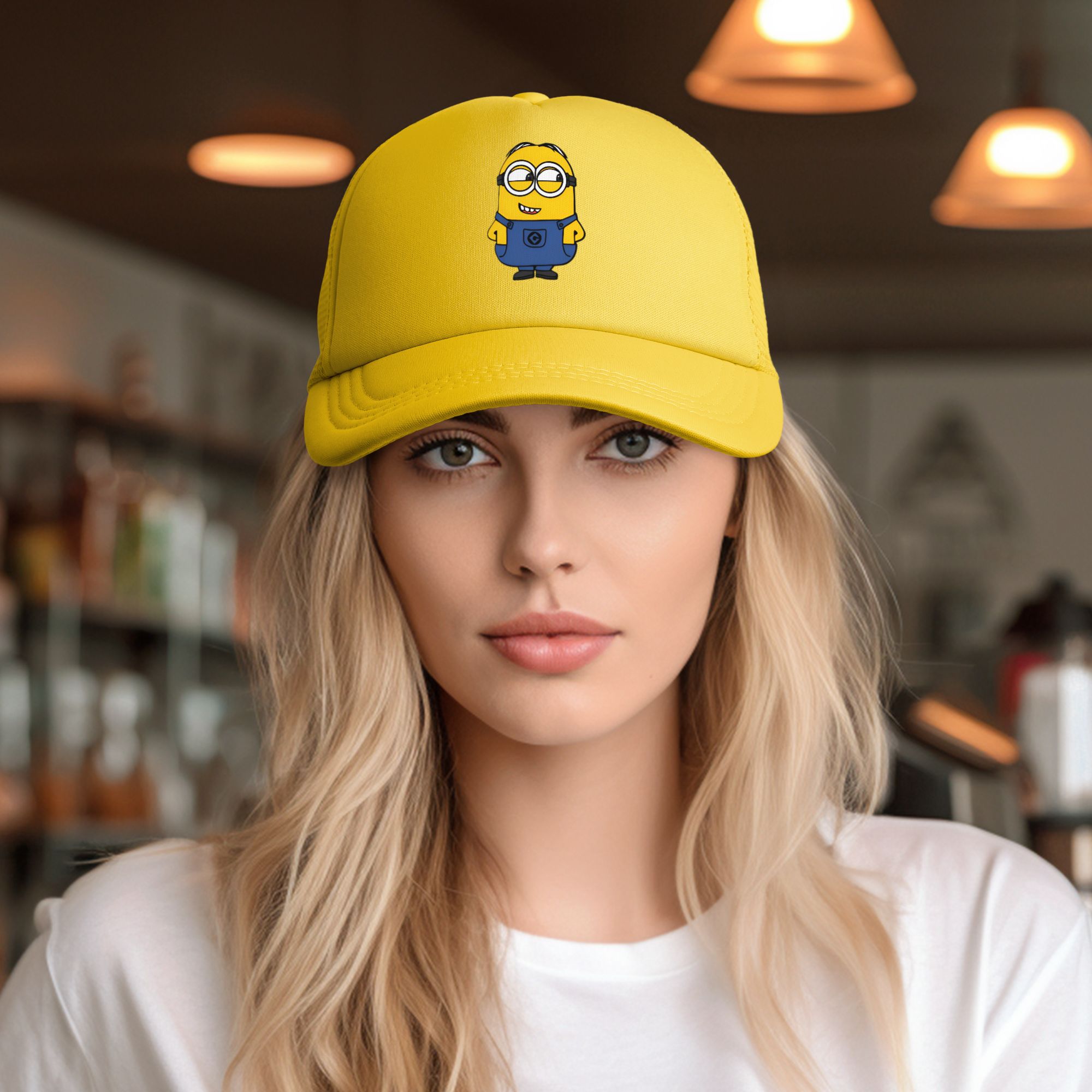 Cooling Breathable Minions Cha - Trucker Cap Mesh 评论和价格