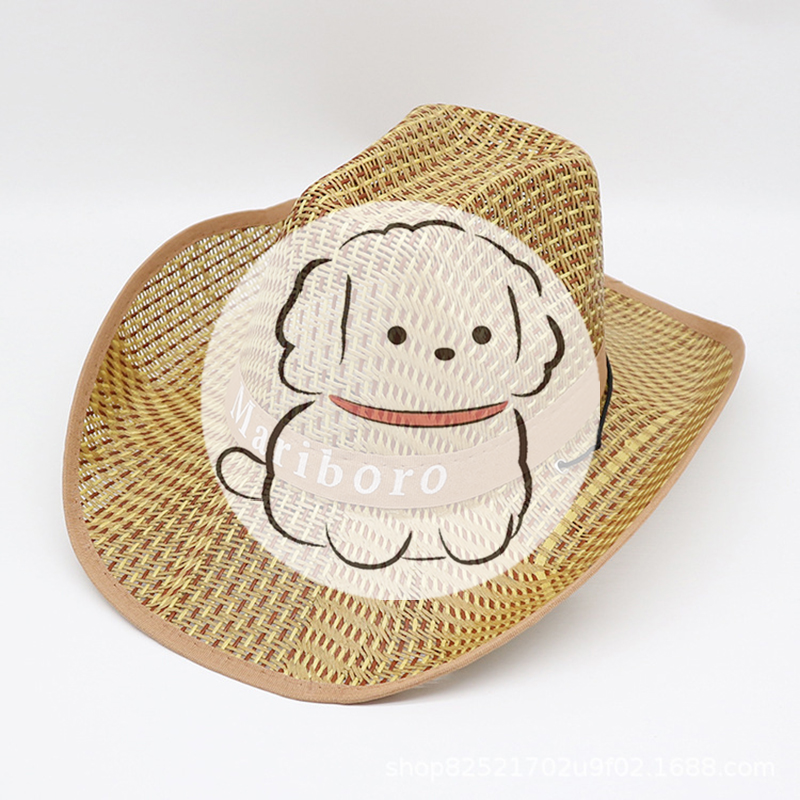 Men Retro Western Cowboy Summe - Cowboy Hat Straw 评论和价格