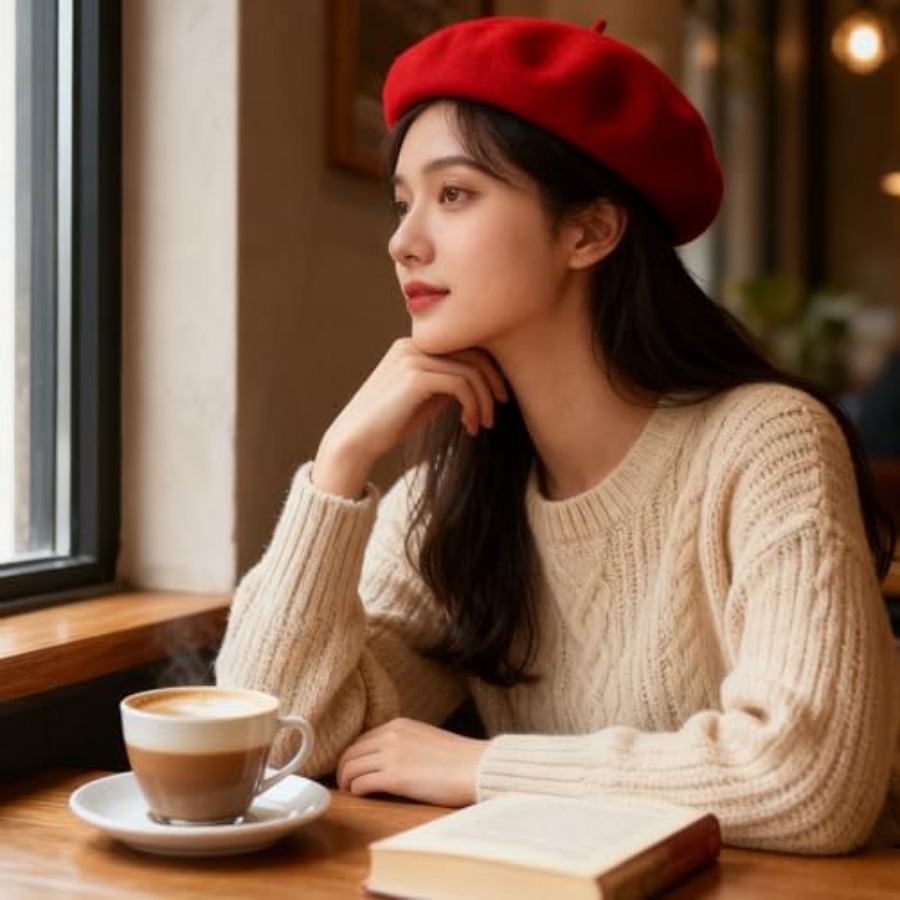 Women Classic French Beret Hat - Beret French Wool 评论和价格