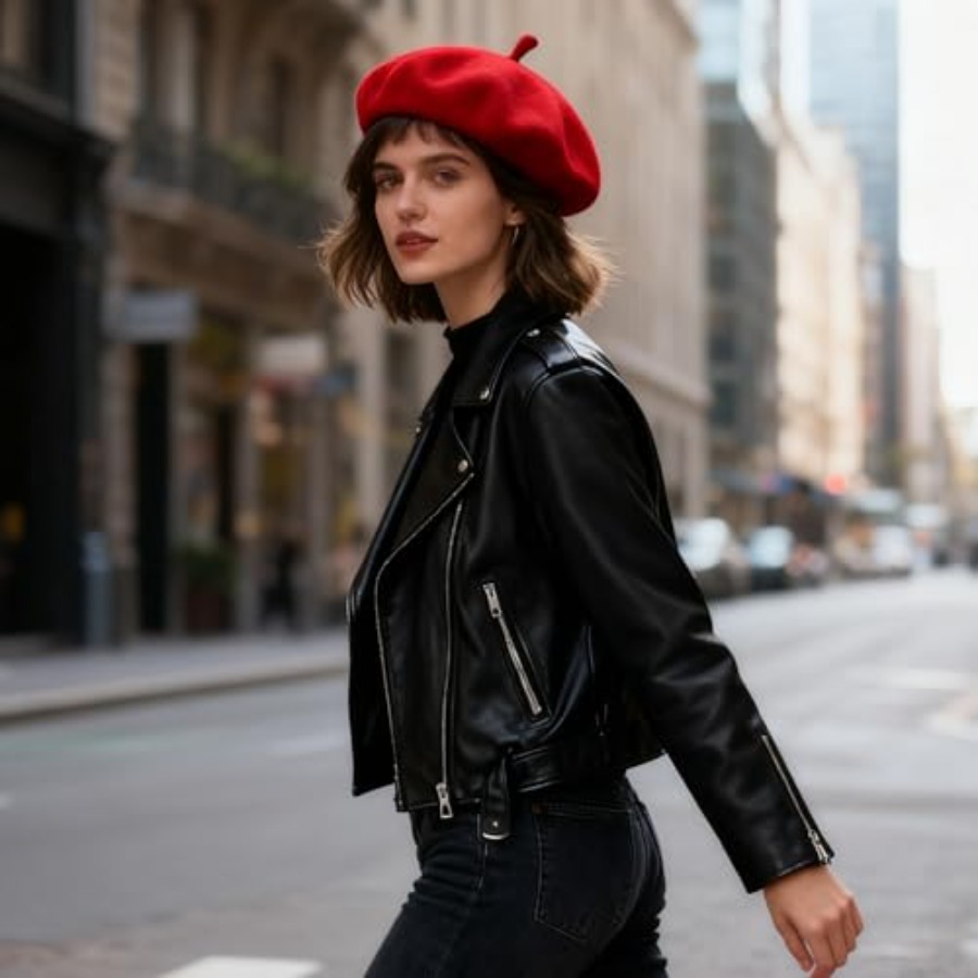 Women Classic French Beret Hat - Beret French Wool 评论和价格