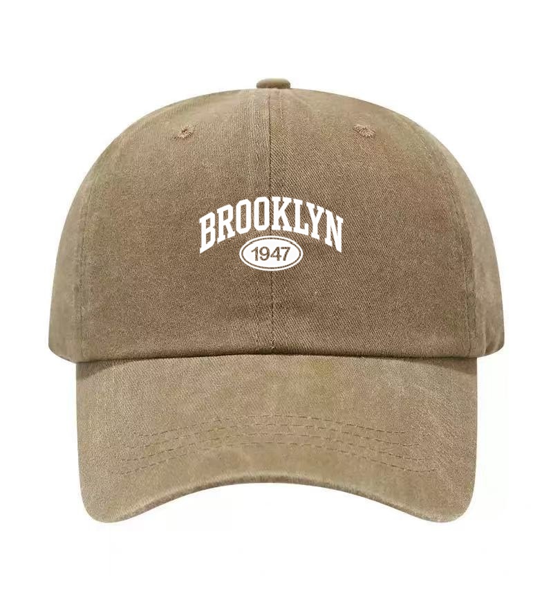 Brooklyn 1947 Printed Washed C - Golf Cap Dad 评论和价格