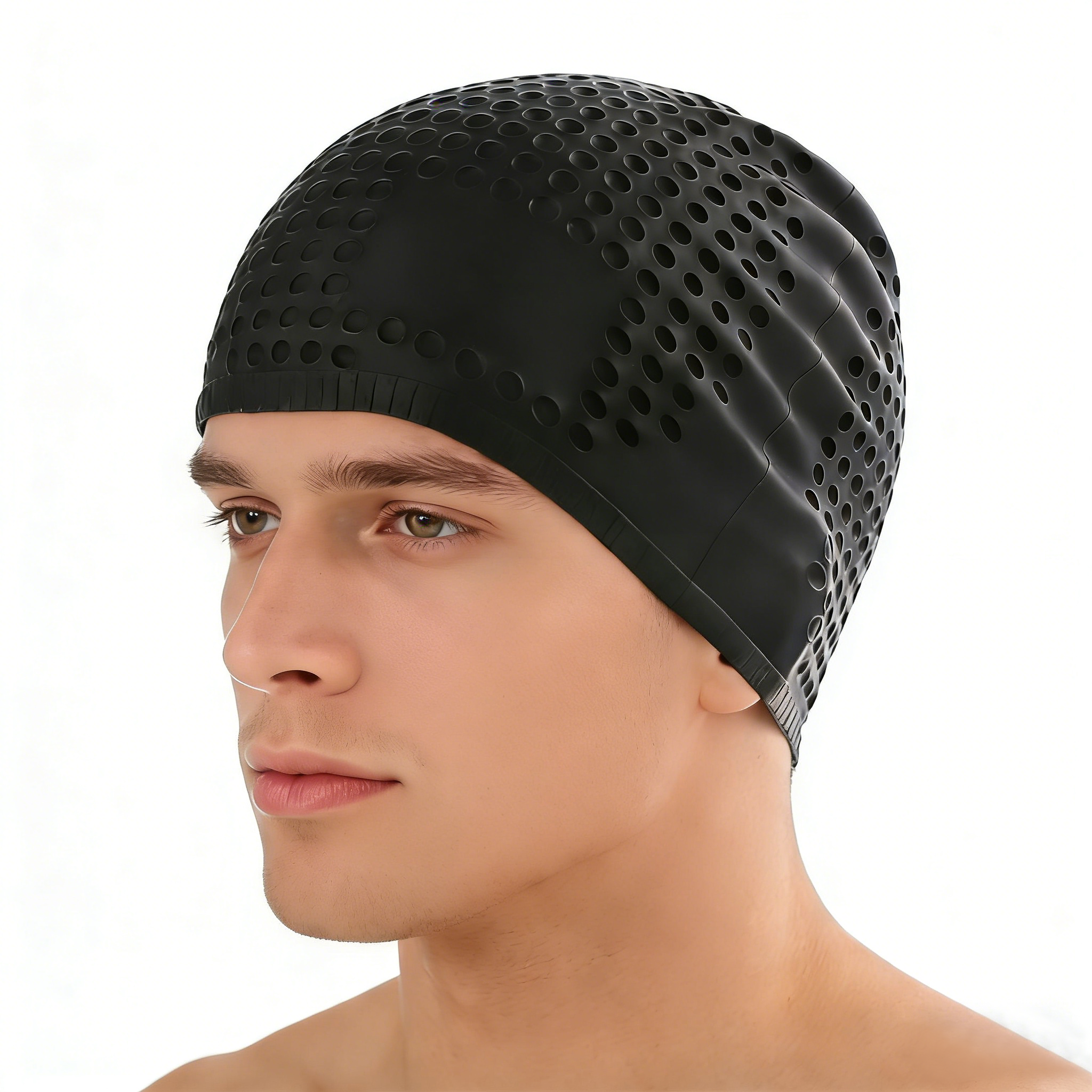Silicone Swimming Cap Large Ba - Swim Hat Silicone 评论和价格