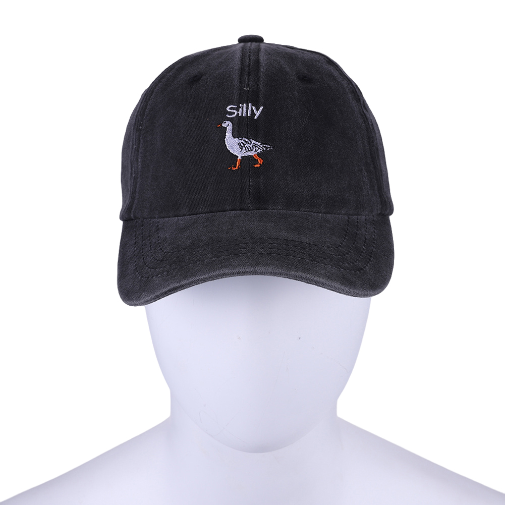Funny Embroidered Silly Goose  - Dad Hat Cotton 评论和价格