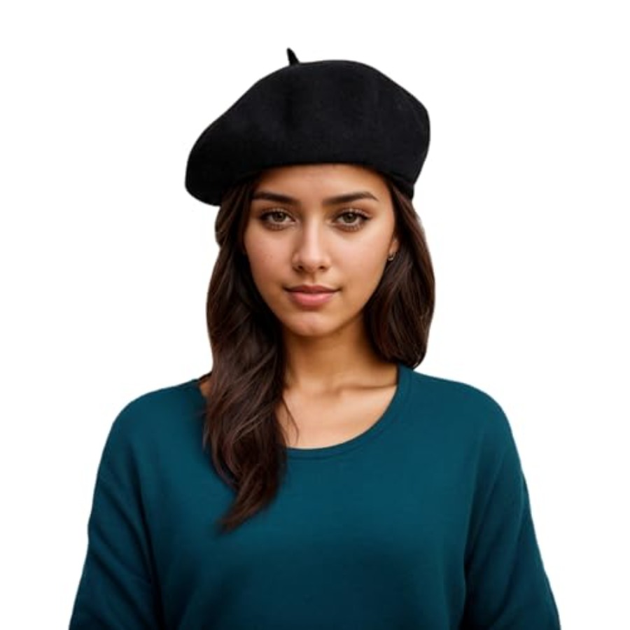 Women's ​​Beret Hats​​ - Frenc - Beret French Wool 评论和价格