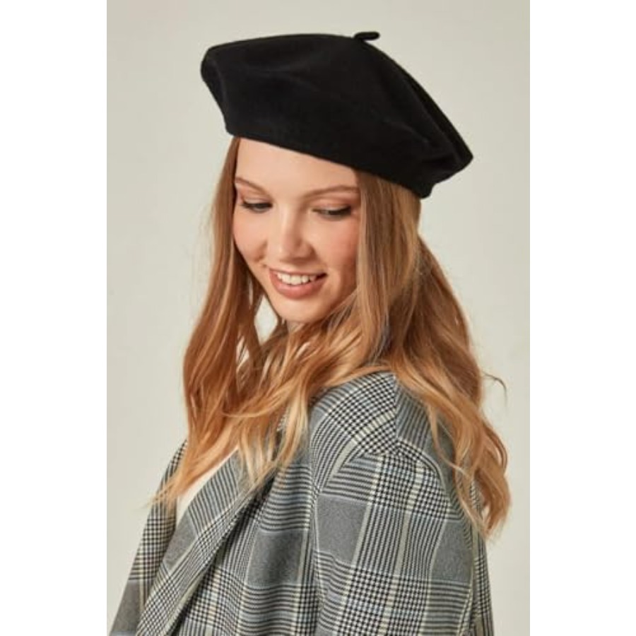 Women's ​​Beret Hats​​ - Frenc - Beret French Wool 评论和价格