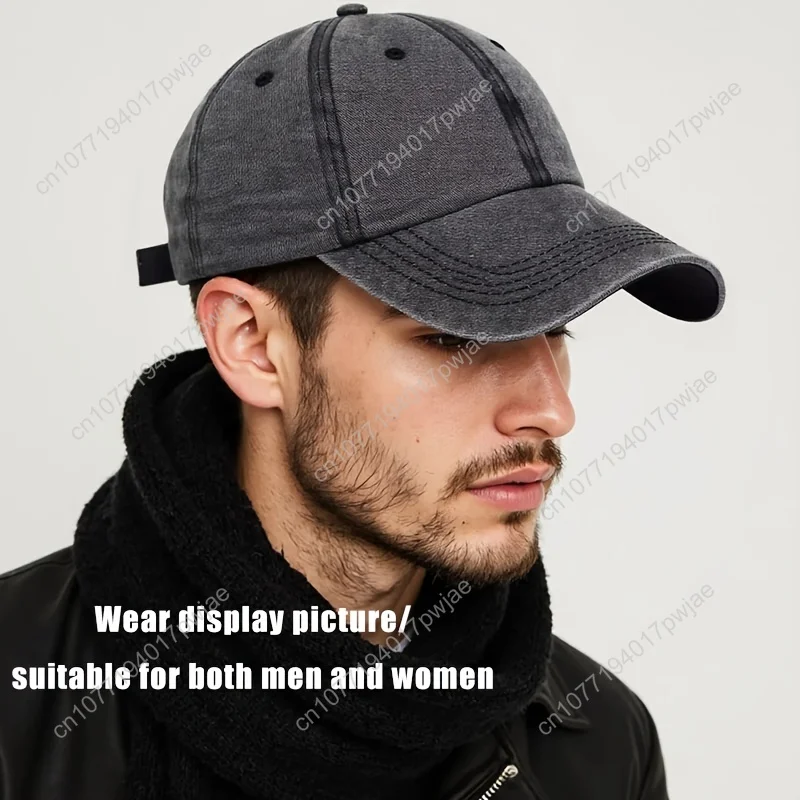 1pc Retro Distressed Washed Ba - Dad Hat Cotton 评论和价格