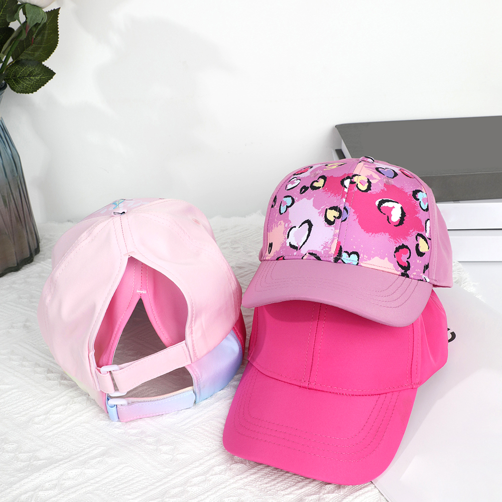 Hot High Ponytail Kids Hat Bas - Baseball Cap Structured 评论和价格