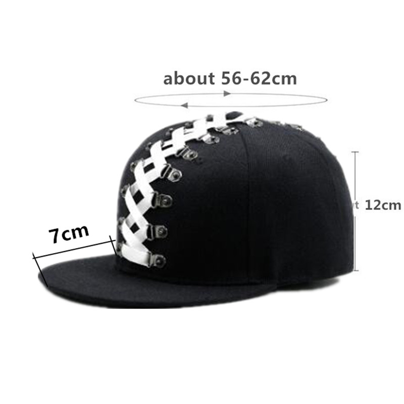 XdanqinX Novelty Punk Style Hi - Snapback Hat Flat 评论和价格