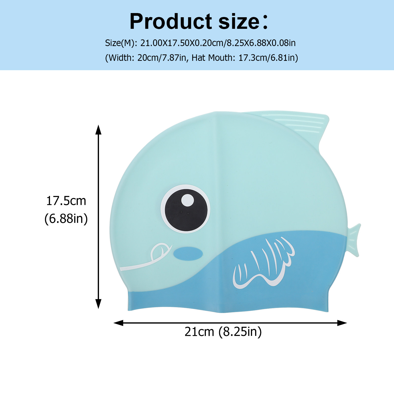 Silicone Cartoon Swimming Hat  - Swim Hat Silicone 评论和价格