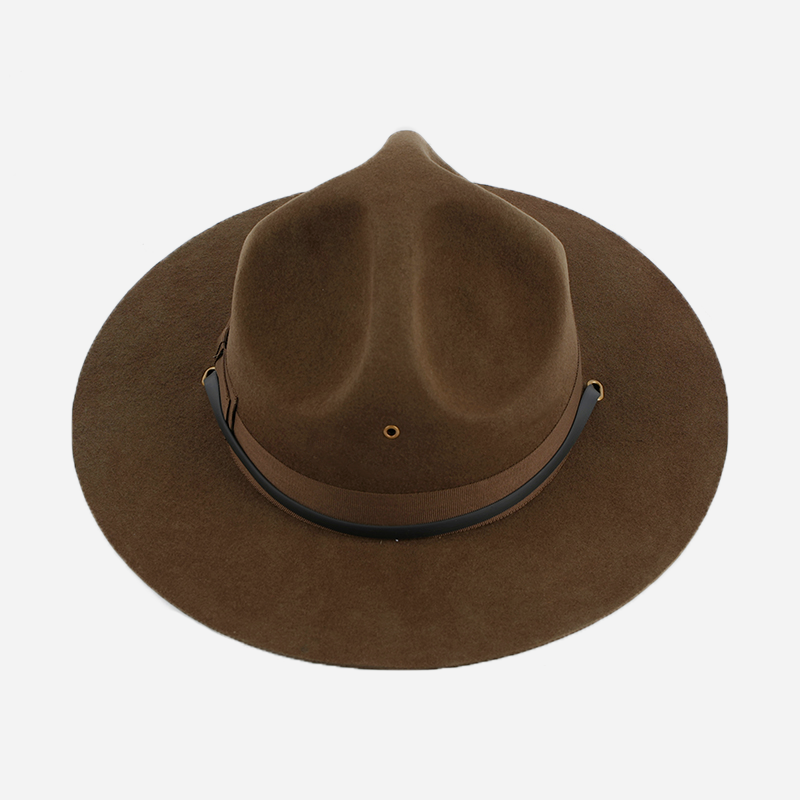 Woolen Top Hat Instructor Hat  - Fedora Hat Wool 评论和价格