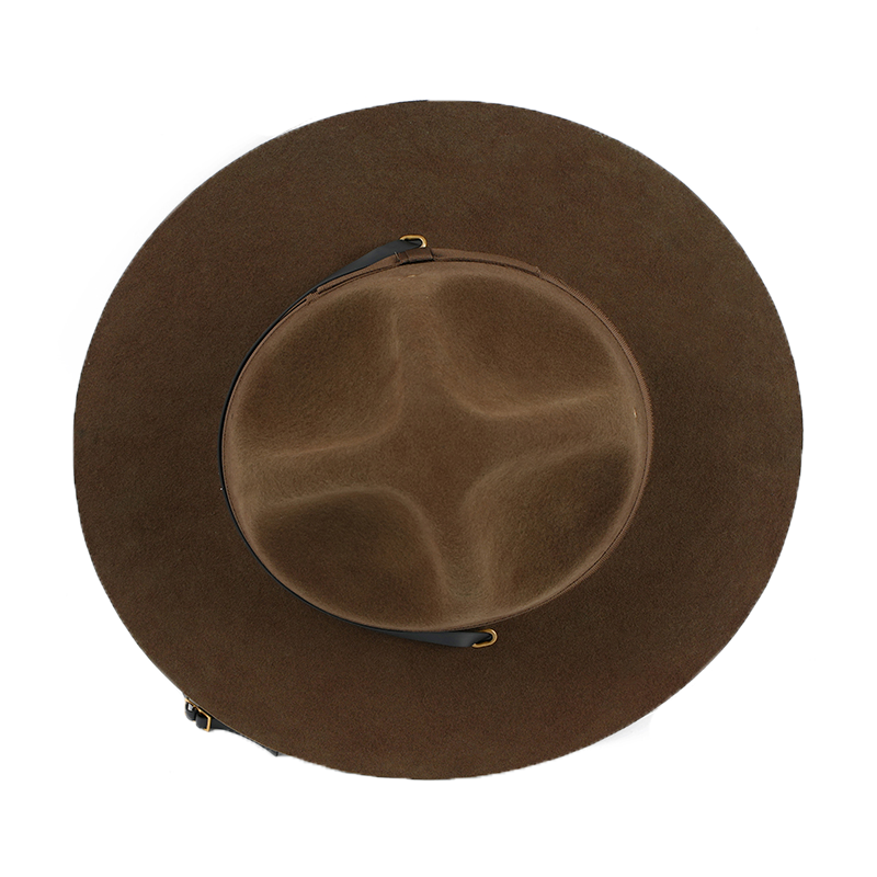 Woolen Top Hat Instructor Hat  - Fedora Hat Wool 评论和价格