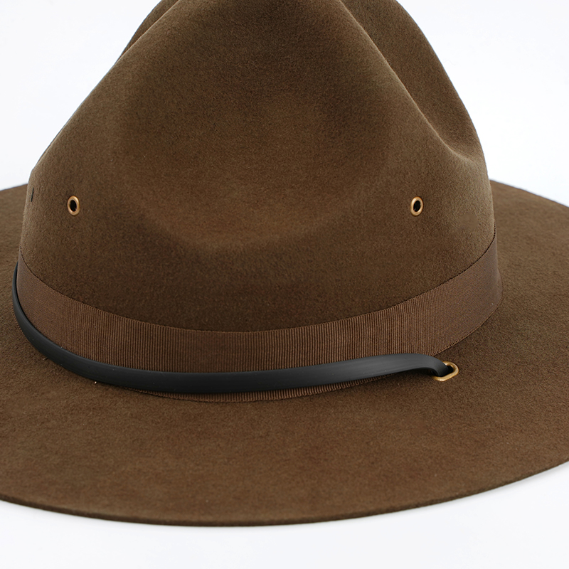 Woolen Top Hat Instructor Hat  - Fedora Hat Wool 评论和价格
