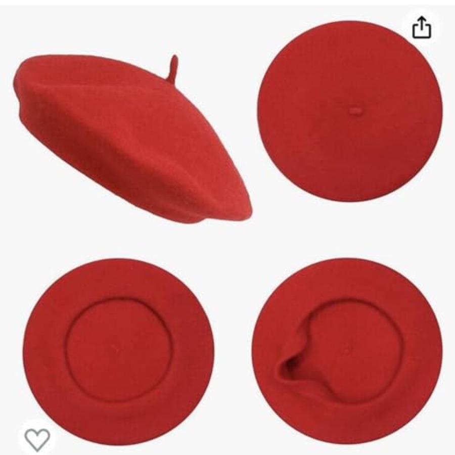 Women's Beret Hats Chic French - Beret French Wool 评论和价格