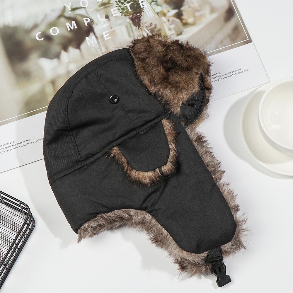 Warm Earflap Trapper Ski Hat W - Winter Trapper Hat 评论和价格