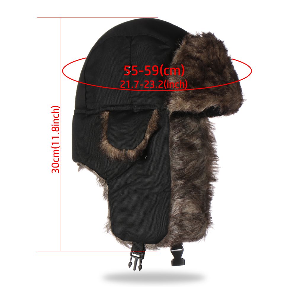 Warm Earflap Trapper Ski Hat W - Winter Trapper Hat 评论和价格