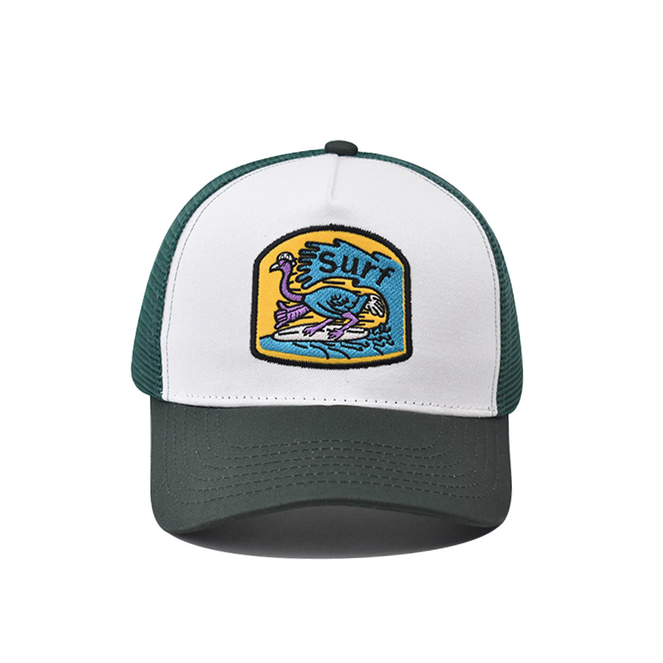 Multicolor Surf Inspired Truck - Trucker Cap Mesh 评论和价格