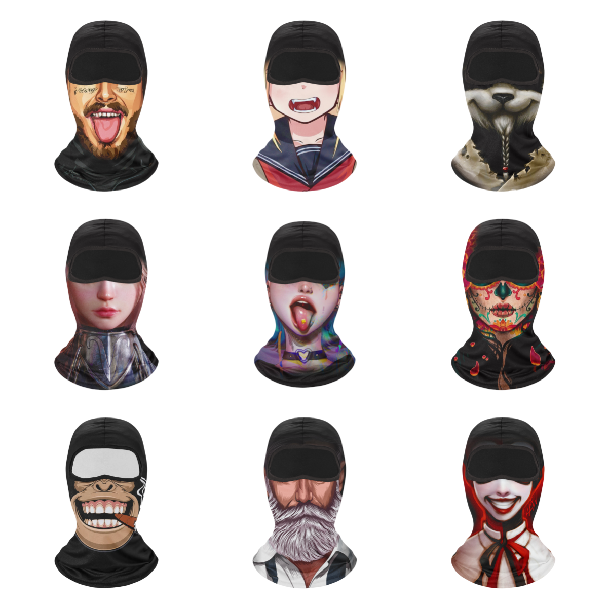 Outdoor Sunscreen Balaclava Mo - Skull Cap Helmet Liner 评论和价格
