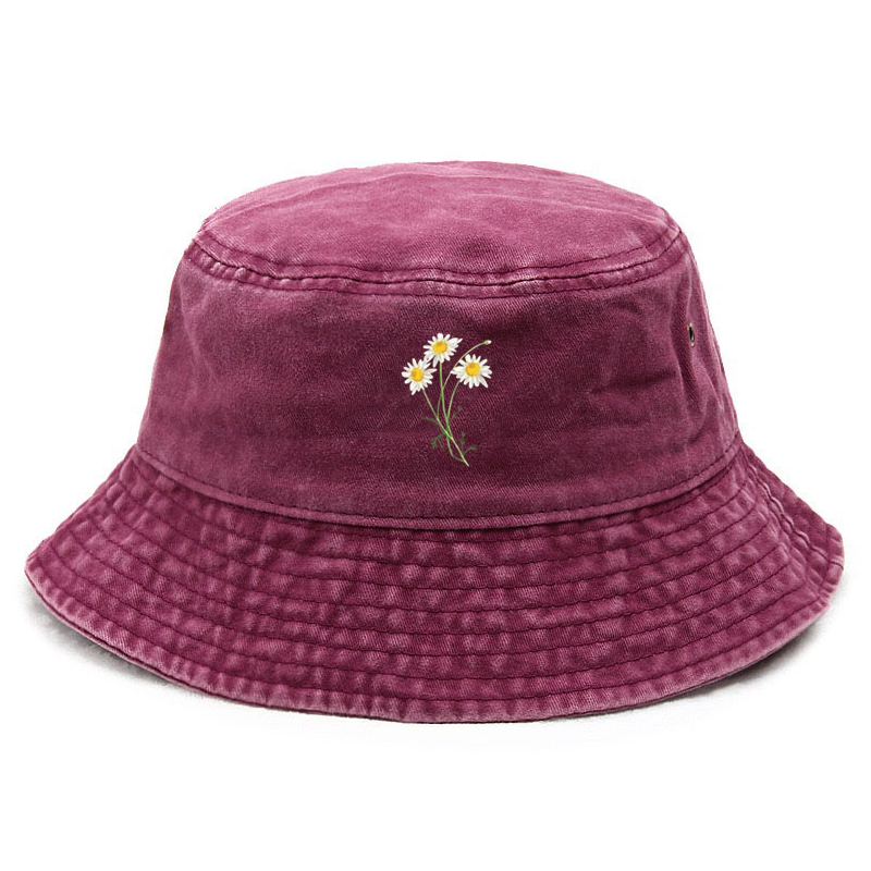 Customize Flower Cotton Washed - Bucket Hat Cotton 评论和价格