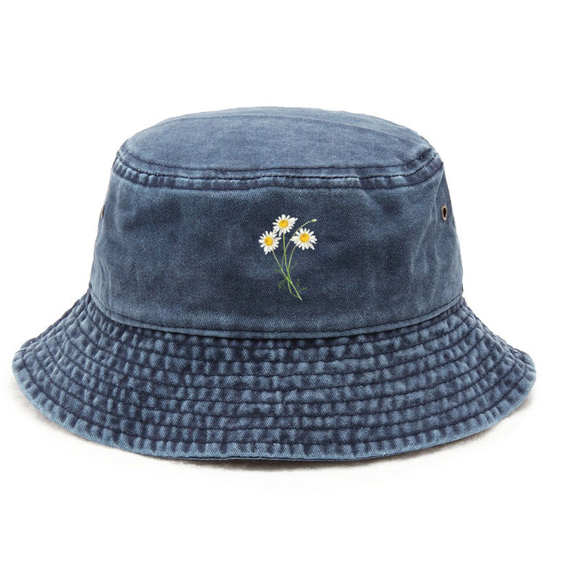 Customize Flower Cotton Washed - Bucket Hat Cotton 评论和价格