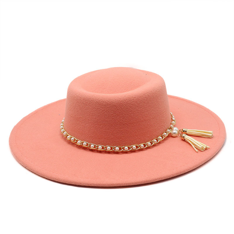 British Style Fashionable And  - Fedora Hat Wool 评论和价格